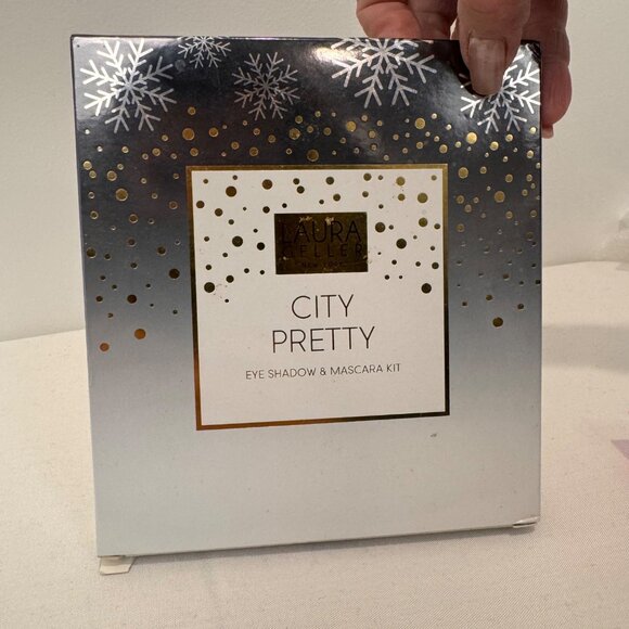 NEW Laura Geller City Pretty Eye Shadow & Mascara Regal Lipstick & Kajal Eyeline - Picture 9 of 15